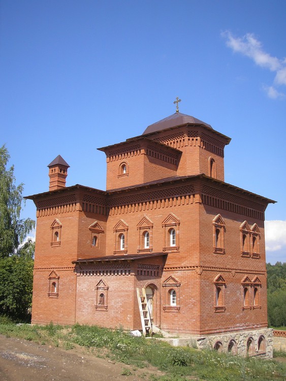 Успенский Георгиевский монастырь, Уса-Степановка (Благовещенский район, Республика Башкортостан). фасады, Архимандритский дом.