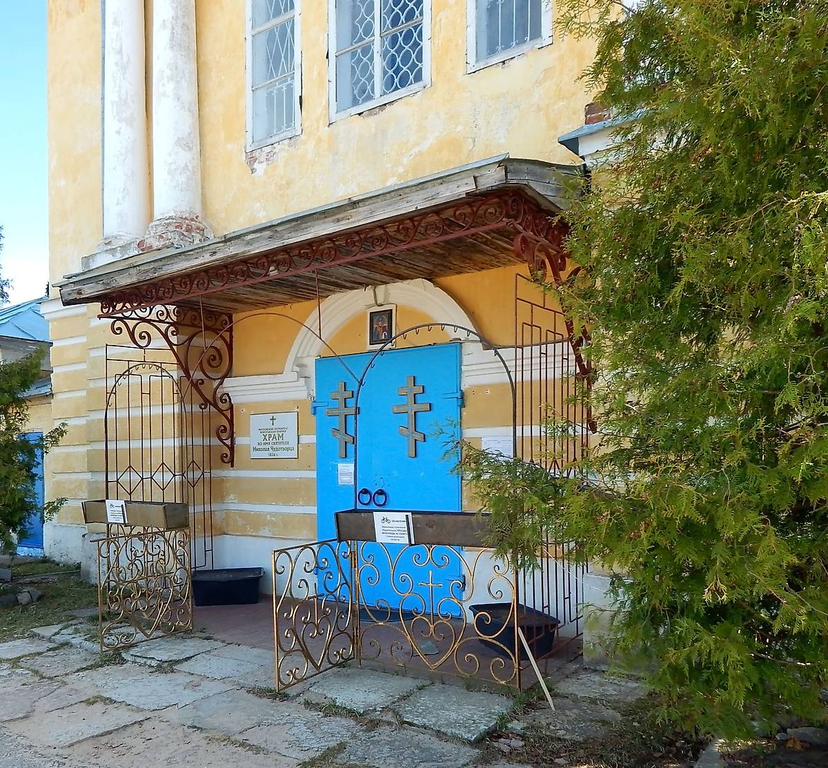 архитектурные детали. Собор Воскресения Христова (Николая Чудотворца), Устье (Усть-Кубинский район, Вологодская область)