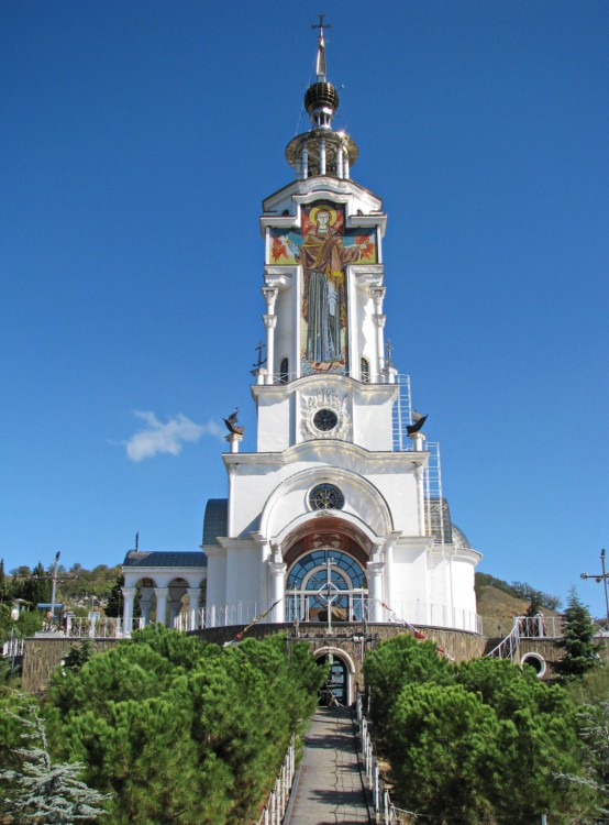 Малореченское. Церковь Николая Чудотворца. фасады