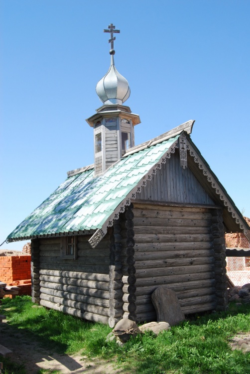 Каменный, остров. Спасо-Каменный Преображенский монастырь. Часовня всех Вологодских Святых. фасады