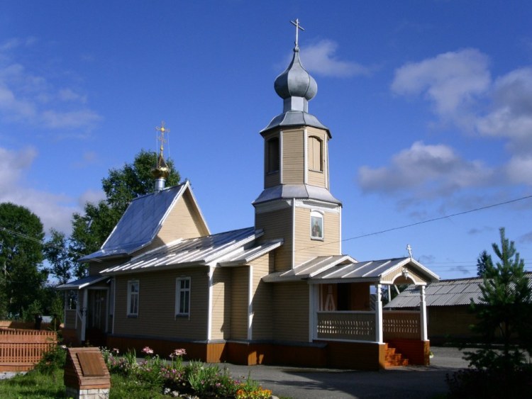 Вожега. Церковь Илии Пророка. фасады, вид с северо-запада