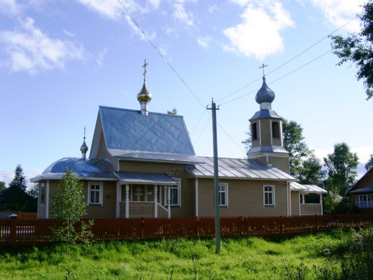 Вожега. Церковь Илии Пророка. фасады, вид с северо-востока