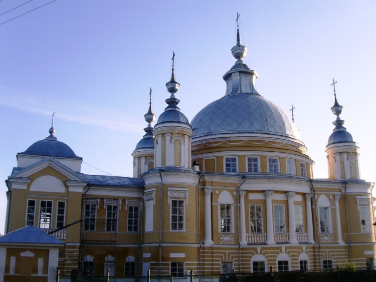 Собор Воскресения Христова (Николая Чудотворца), Устье (Усть-Кубинский район, Вологодская область). фасады, вид с юга