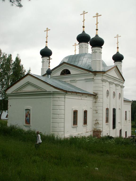 Успенский. Высоковский Ковернинский Успенский мужской монастырь. Церковь Николая Чудотворца. фасады