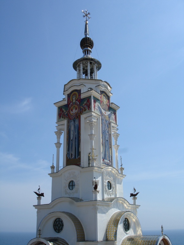 Малореченское. Церковь Николая Чудотворца. фасады