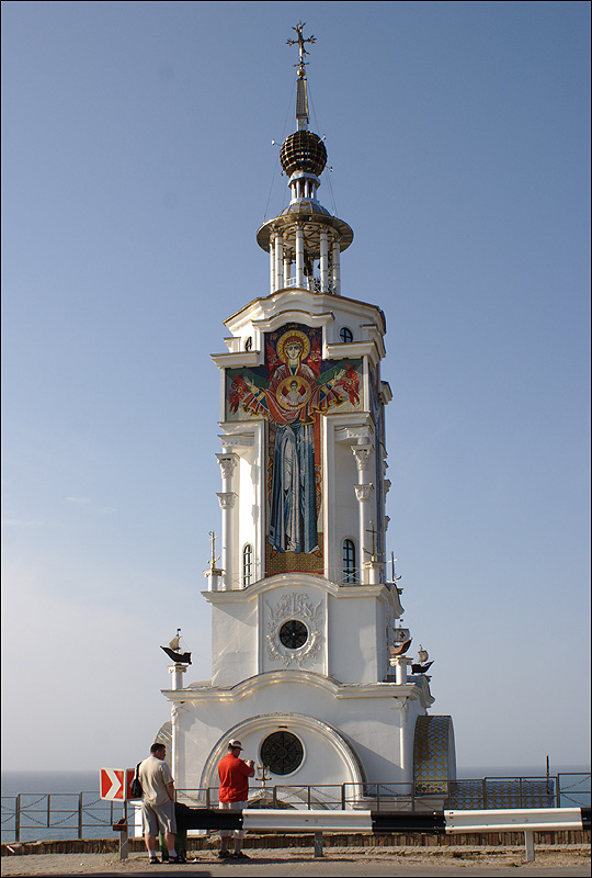 Церковь Николая Чудотворца, Малореченское (Алушта, город, Республика Крым). фасады, Северный фасад