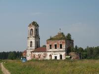 Церковь Воскресения Христова - Дроздово, урочище - Шуйский район - Ивановская область