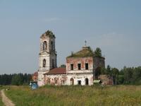 Церковь Воскресения Христова, , Дроздово, урочище, Шуйский район, Ивановская область