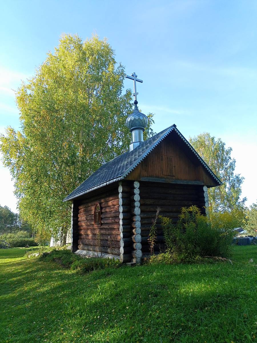 Троицкий Павло-Обнорский мужской монастырь. Часовня Павла Обнорского, Юношеское (Грязовецкий район, Вологодская область). фасады