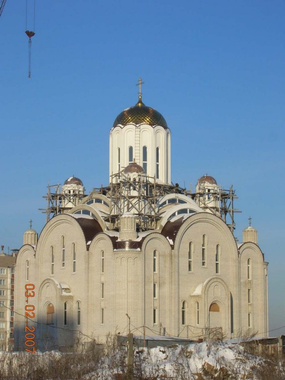 Воронеж. Церковь Ксении Петербургской. фасады