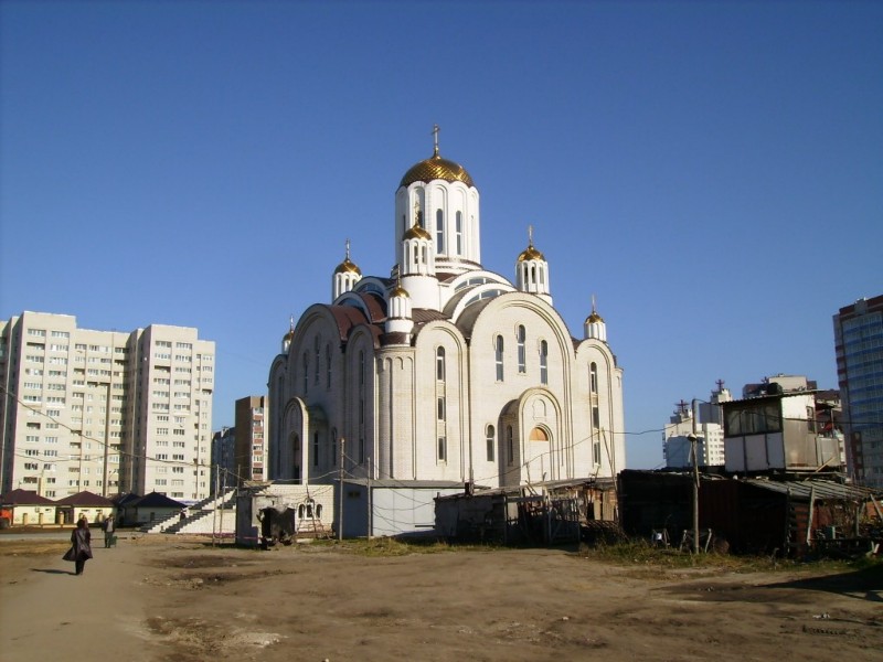 Воронеж. Церковь Ксении Петербургской. фасады