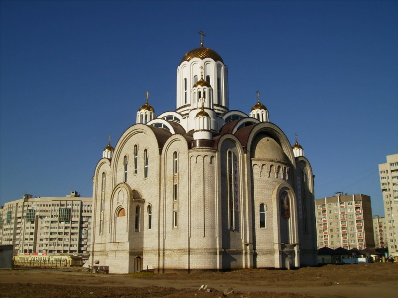 Воронеж. Церковь Ксении Петербургской. фасады