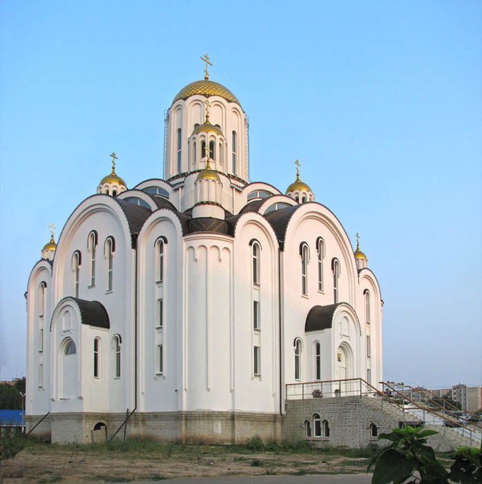 Воронеж. Церковь Ксении Петербургской. фасады