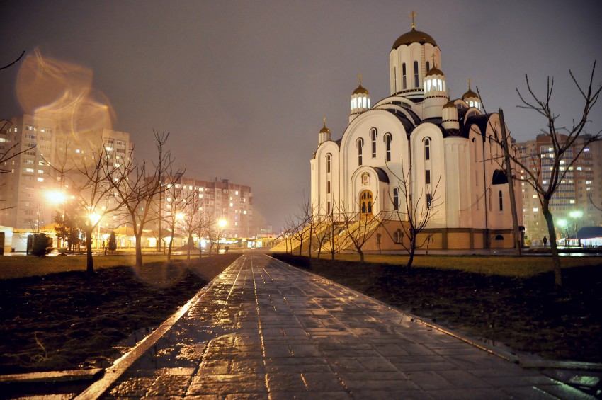 Воронеж. Церковь Ксении Петербургской. художественные фотографии