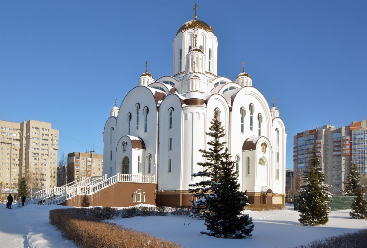 Воронеж. Церковь Ксении Петербургской. фасады