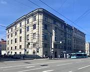 Адмиралтейский район. Иверской иконы Божией Матери на бывшем подворье Ново-Афонского монастыря, церковь