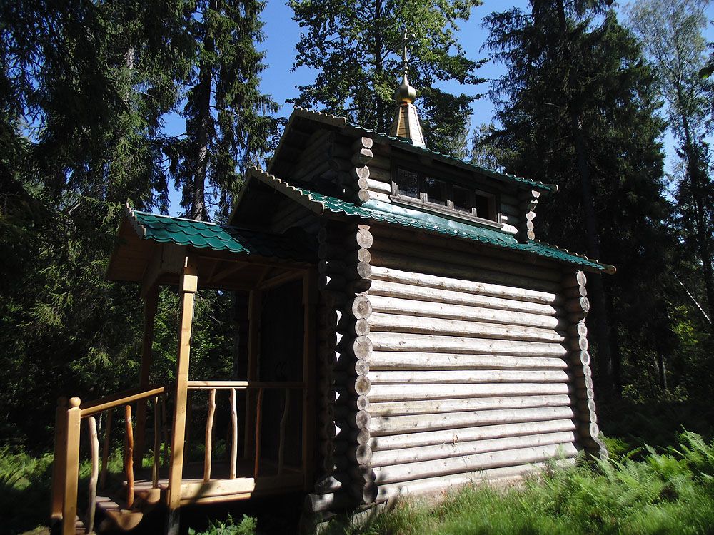 Часовня Мартирия Зеленецкого, Зеленец (Волховский район, Ленинградская область). фасады