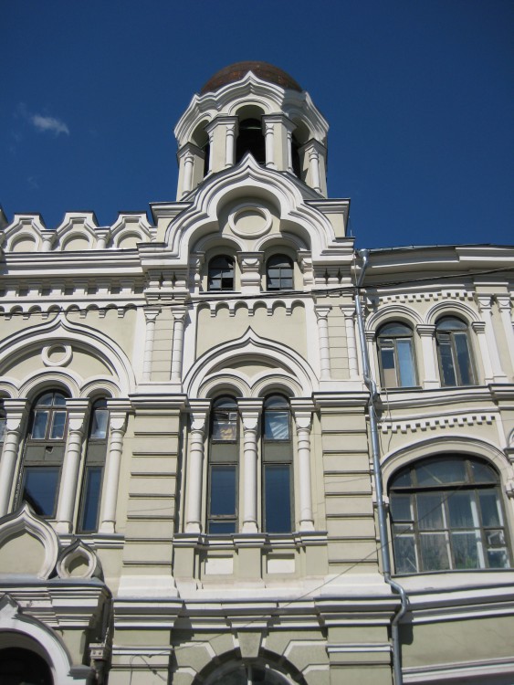 Николаевский Греческий монастырь. Часовня Николая Чудотворца, Тверской (Центральный административный округ (ЦАО), г. Москва). архитектурные детали