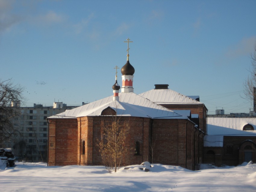 Чертаново Южное. Церковь Спиридона Тримифунтского в Покровском на Городне (крестильная). фасады