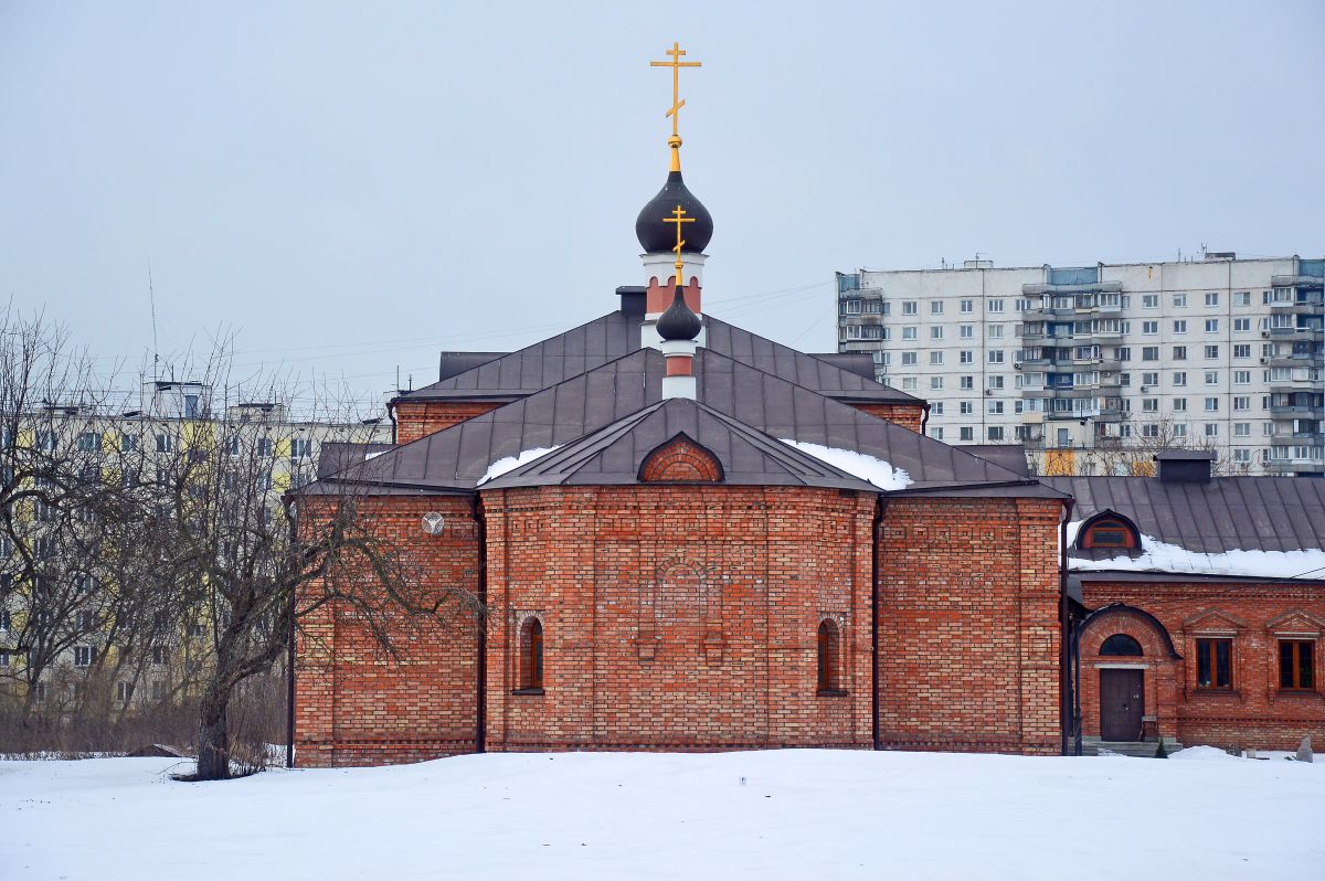 Церковь Спиридона Тримифунтского в Покровском на Городне (крестильная), Чертаново Южное (Южный административный округ (ЮАО), г. Москва). фасады