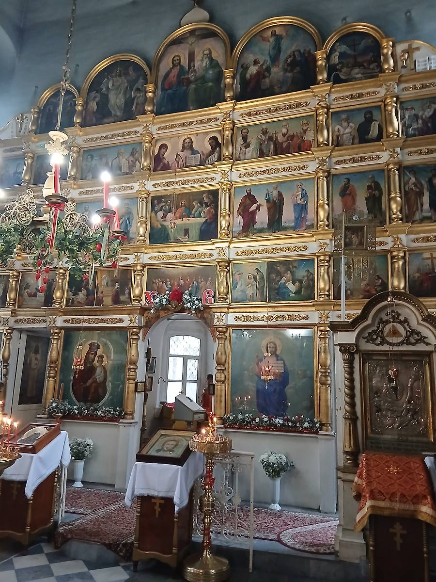 Иконостас, интерьер и убранство. Церковь Стефана Пермского на кладбище, Великий Устюг (Великоустюгский район, Вологодская область)