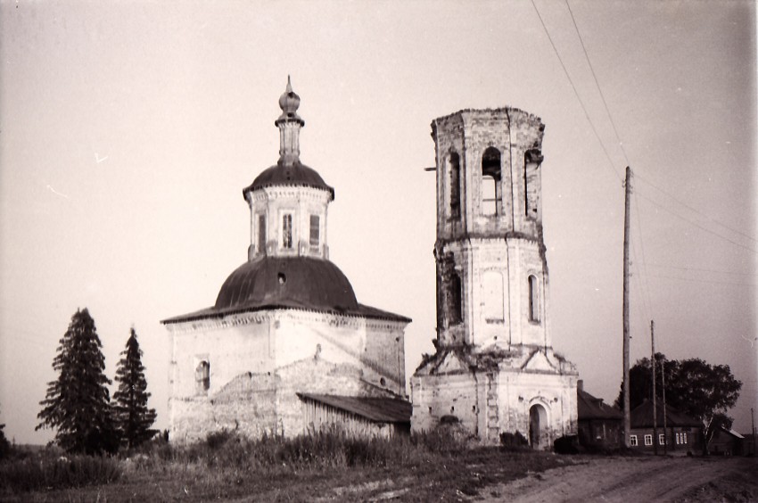 Будрино. Церковь Илии Пророка. фасады, Фотография любезно предоставлена Великоустюжским музеем