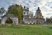 Церковь Спаса Преображения, Общий вид с севера<br>, Сосницы (Сосница), Осташковский городской округ, Тверская область