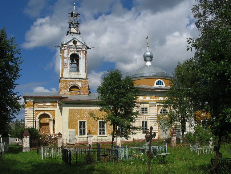 Церковь Спаса Нерукотворного Образа, Дулово (Конаковский район, Тверская область). фасады
