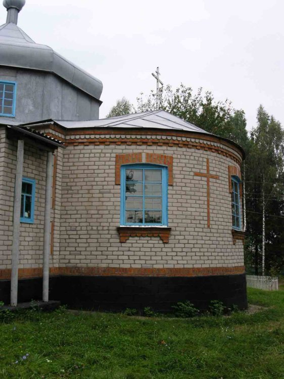Церковь Покрова Пресвятой Богородицы, Лука-Барская (Жмеринский район, Украина, Винницкая область). архитектурные детали, Апсида