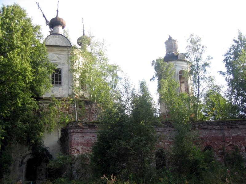 Церковь Спаса Преображения, Сосницы (Сосница) (Осташковский городской округ, Тверская область). фасады