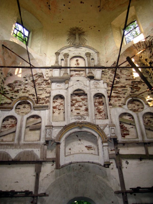 Церковь Спаса Преображения, Сосницы (Сосница) (Осташковский городской округ, Тверская область). интерьер и убранство