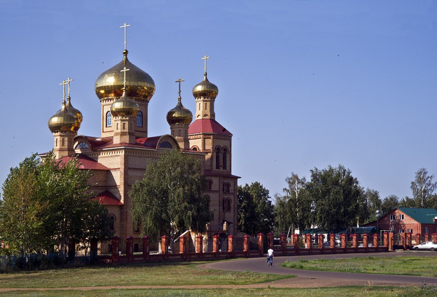 Церковь Воскресения Христова, Алексеевское (Алексеевский район, Республика Татарстан). фасады