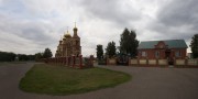 Церковь Воскресения Христова, Панорама церковной территории<br>, Алексеевское, Алексеевский район, Республика Татарстан