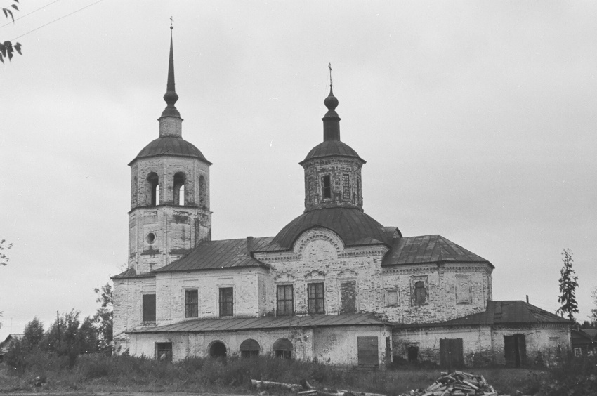 Церковь Благовещения Пресвятой Богородицы, Благовещенье (Великоустюгский район, Вологодская область). фасады