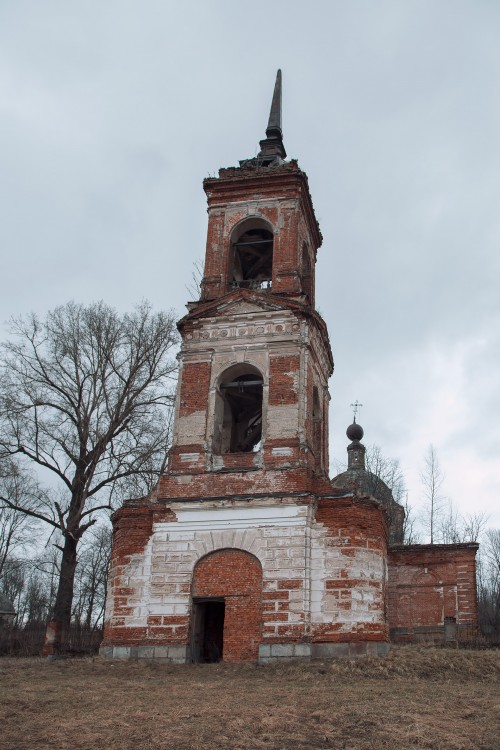 Церковь Благовещения Пресвятой Богородицы, Марьино (Некоузский район, Ярославская область). фасады