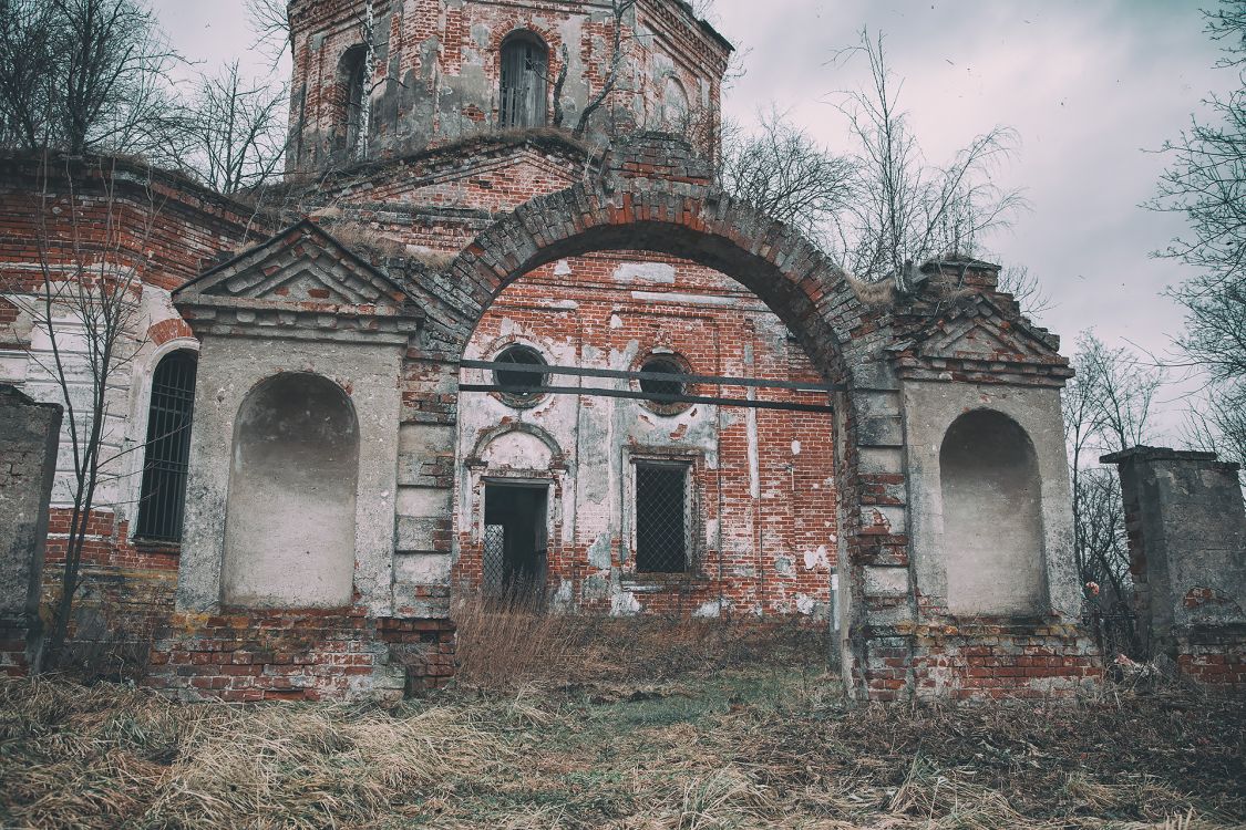 Марьино. Церковь Благовещения Пресвятой Богородицы. фасады