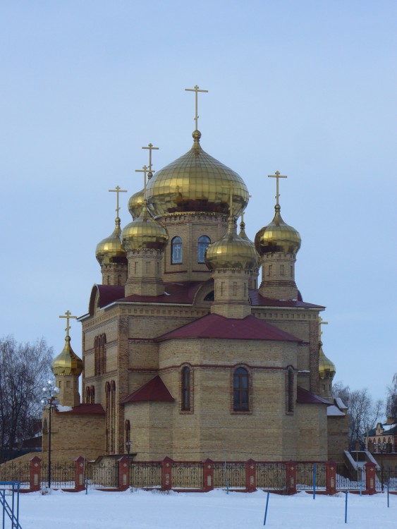 Церковь Воскресения Христова, Алексеевское (Алексеевский район, Республика Татарстан). фасады