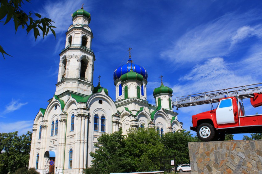Собор Рождества Христова, Кыштым (Кыштым, город, Челябинская область). фасады