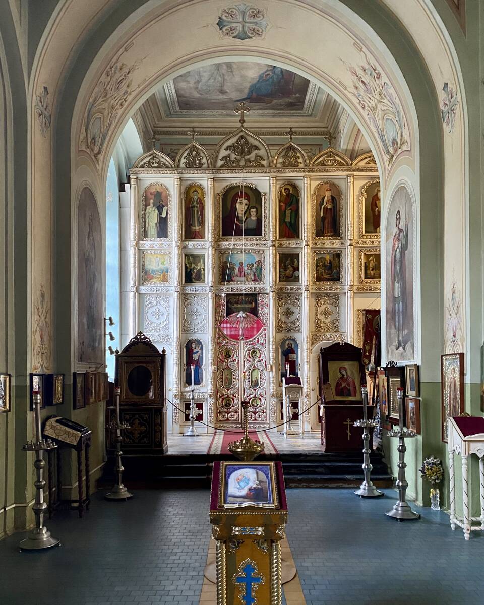 Собор Рождества Христова, Кыштым (Кыштым, город, Челябинская область). интерьер и убранство, Левый придел