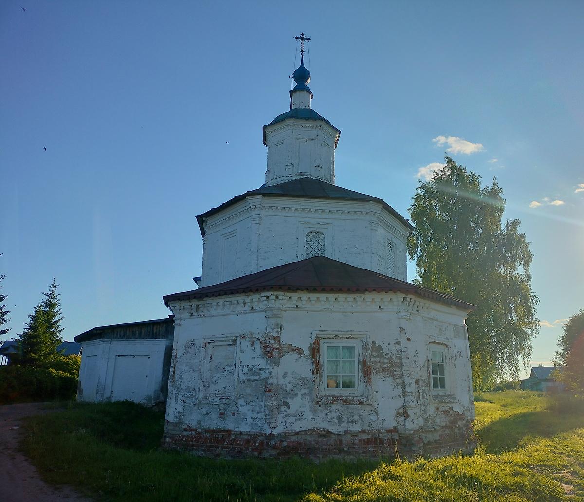 фасады. Церковь Благовещения Пресвятой Богородицы, Благовещенье (Великоустюгский район, Вологодская область)
