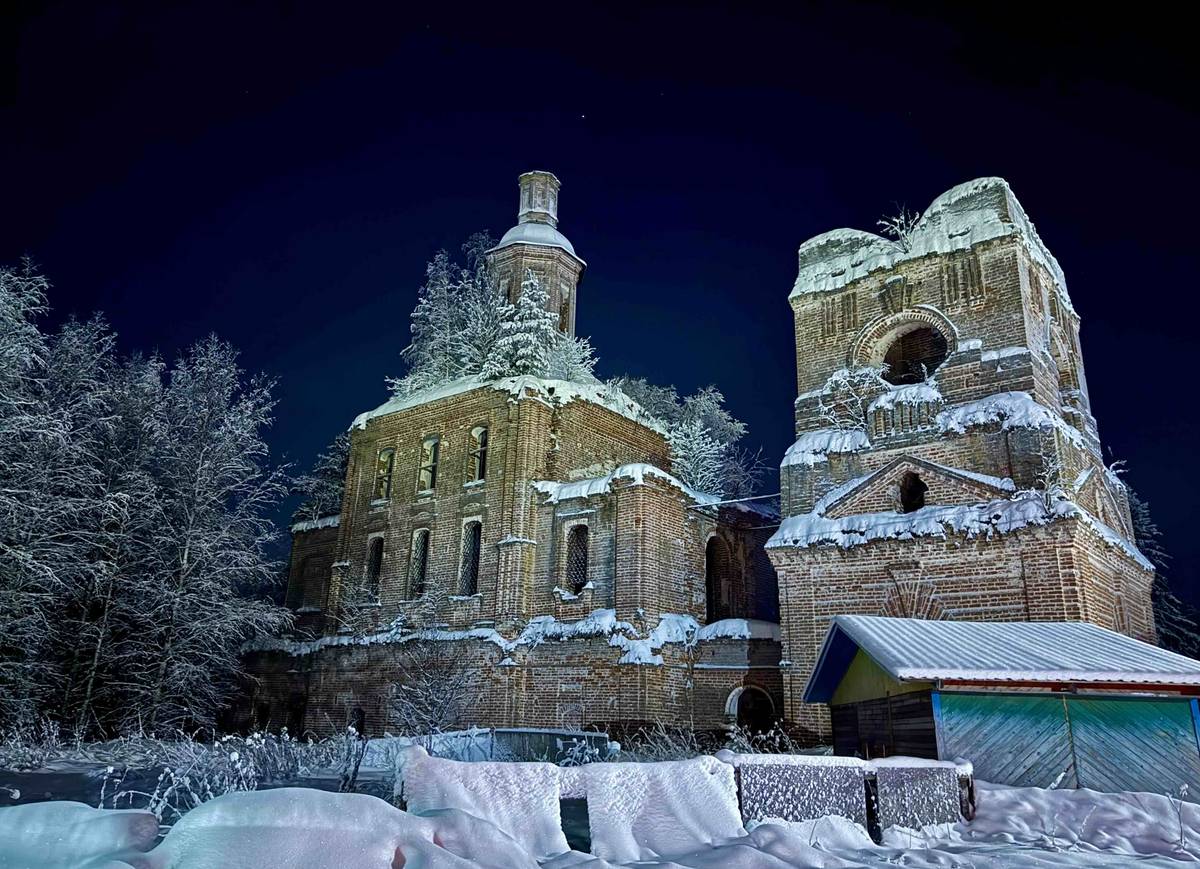 дополнительная информация. Церковь Преображения Господня, Щёкино (Великоустюгский район, Вологодская область)