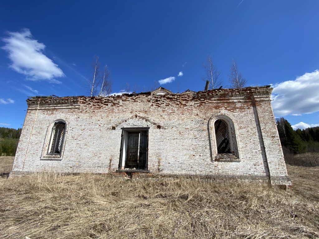 Церковь Иоанна Богослова, Варженский Богословский погост (Великоустюгский район, Вологодская область). фасады