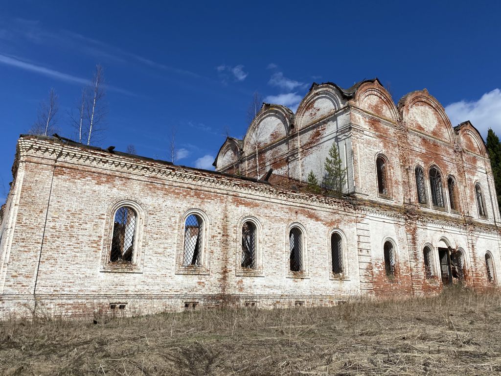 Варженский Богословский погост. Церковь Иоанна Богослова. архитектурные детали