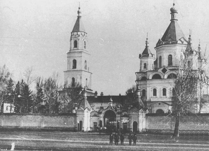 Елабуга. Елабужский Казанско-Богородицкий женский монастырь. архивная фотография, Фото конца XIX в. С сайта http://elabuga-city.ru/imggal-8.htm