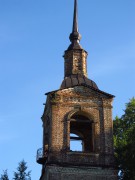 Церковь Николая Чудотворца, Колокольня с балконом<br>, Павшино, Великоустюгский район, Вологодская область