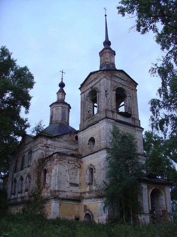 Церковь Николая Чудотворца, Павшино (Великоустюгский район, Вологодская область). фасады