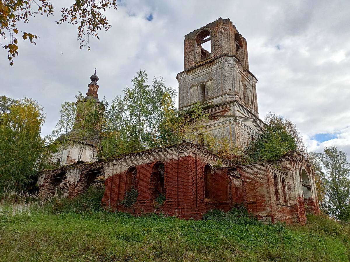 Церковь Николая Чудотворца, Пеганово (Великоустюгский район, Вологодская область). фасады