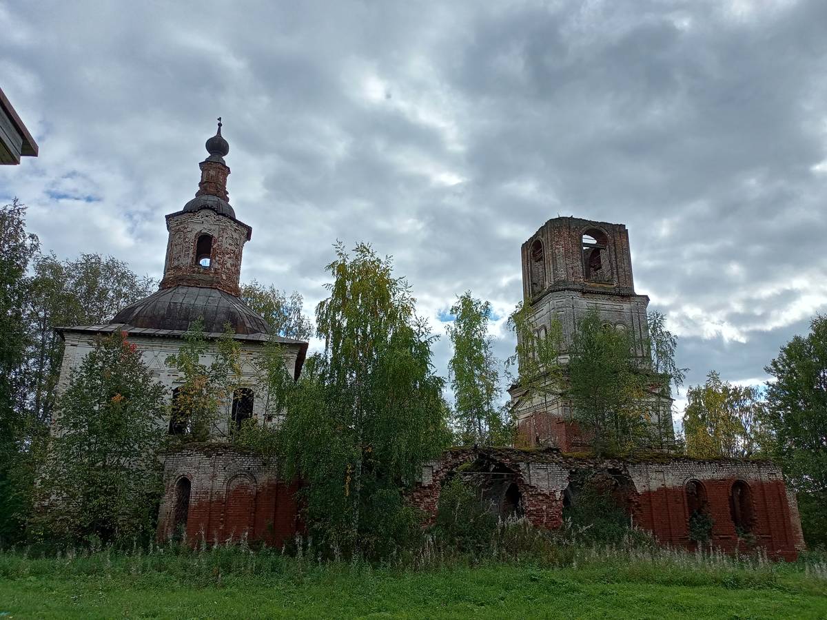 Церковь Николая Чудотворца, Пеганово (Великоустюгский район, Вологодская область). фасады