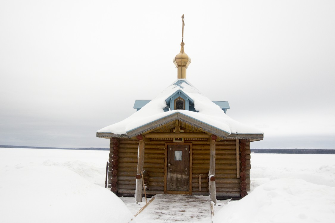 Часовни Карелии зима