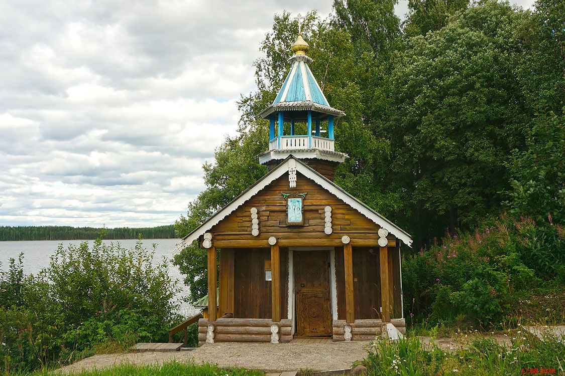 Важеозерский Спасо-Преображенский мужской монастырь. Часовня Никиты мученика, Интерпосёлок (Олонецкий район, Республика Карелия). фасады